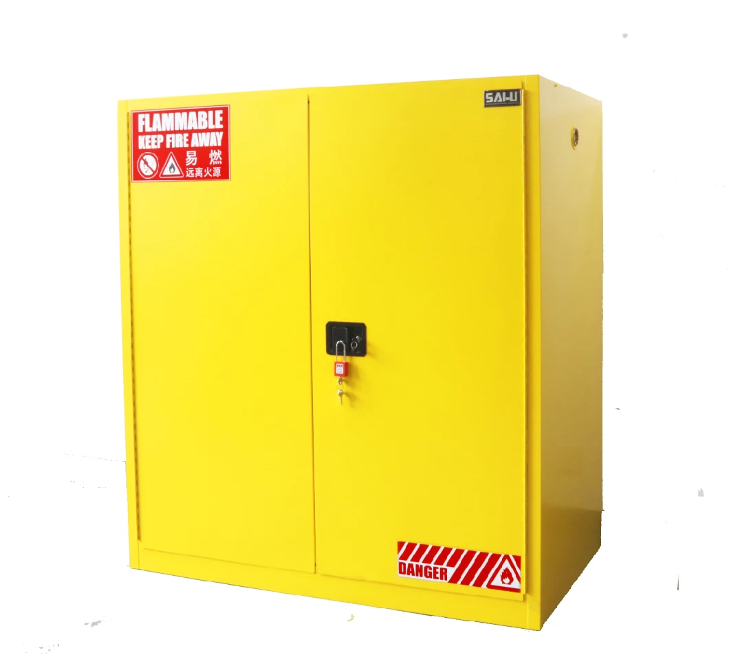 Anti Explosion Sai-U 110gal Flammable Cabinet Laboratoryl Oil Drum Safety Storage Laboratory